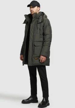 Khujo VIVAS - Wintermantel - Dunkeloliv -Khujo Verkäufe 00d25e28b757428b8abcd145bd8d2fd0