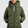 Khujo JOILEE - Winterjacke - Oliv -Khujo Verkäufe 03028545a85b4894aec61024183a56b8