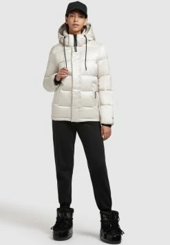 Khujo EVONA - Winterjacke - Perlweiß -Khujo Verkäufe 07f68cb1ae694ba188ccd51dd63f5e69