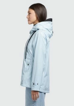 Khujo SOMIA - Regenjacke / Wasserabweisende Jacke - Hellblau -Khujo Verkäufe 085c0880ee374ad7bc131dce57fa7f02
