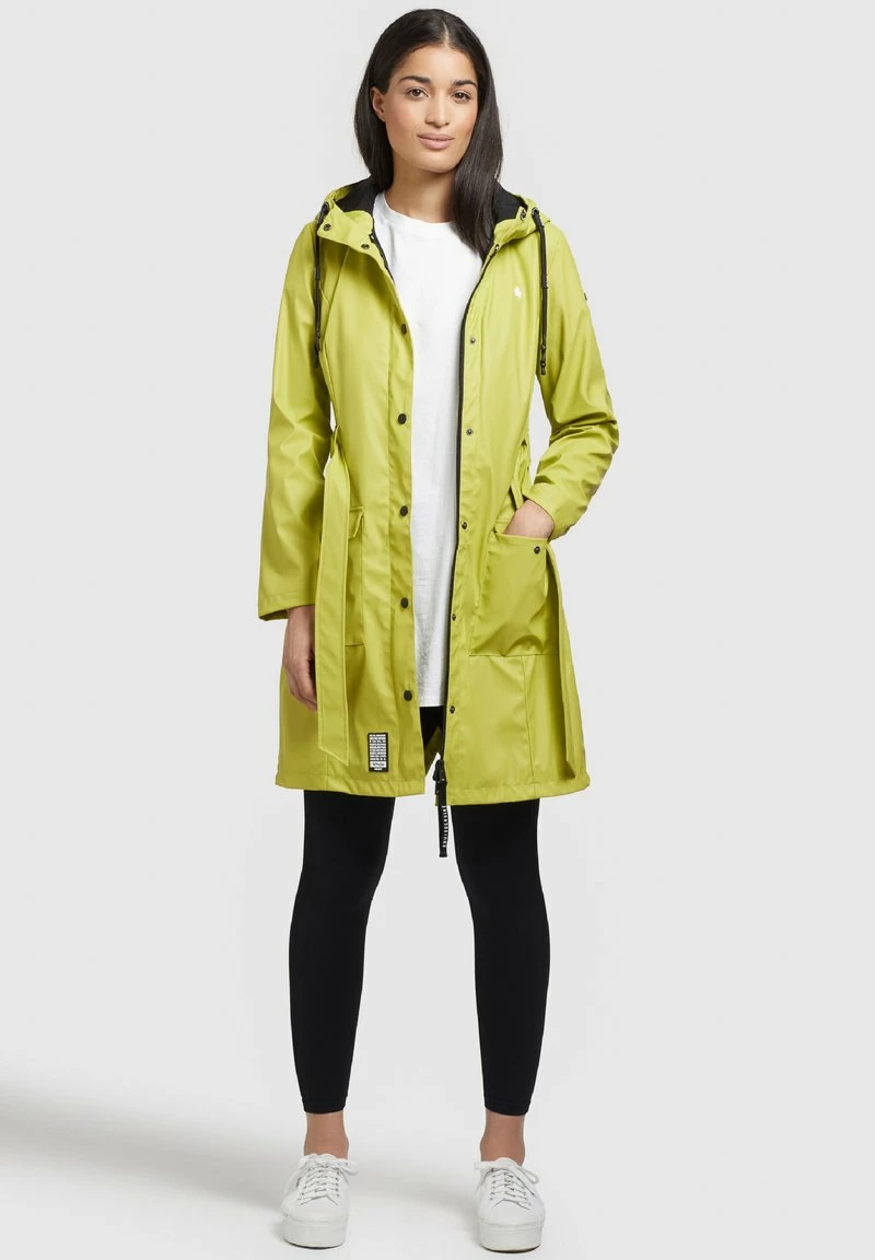 Khujo GLENNA - Regenjacke / Wasserabweisende Jacke - Giftgrün 4 Khujo GLENNA - Regenjacke / Wasserabweisende Jacke - Giftgrün – Bild 2