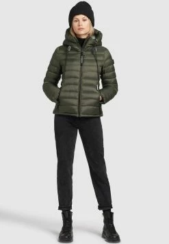 Khujo LOVINA2 SHINE - Winterjacke - Dunkeloliv -Khujo Verkäufe 2926323cdf0f47b1bb5d21b823664131