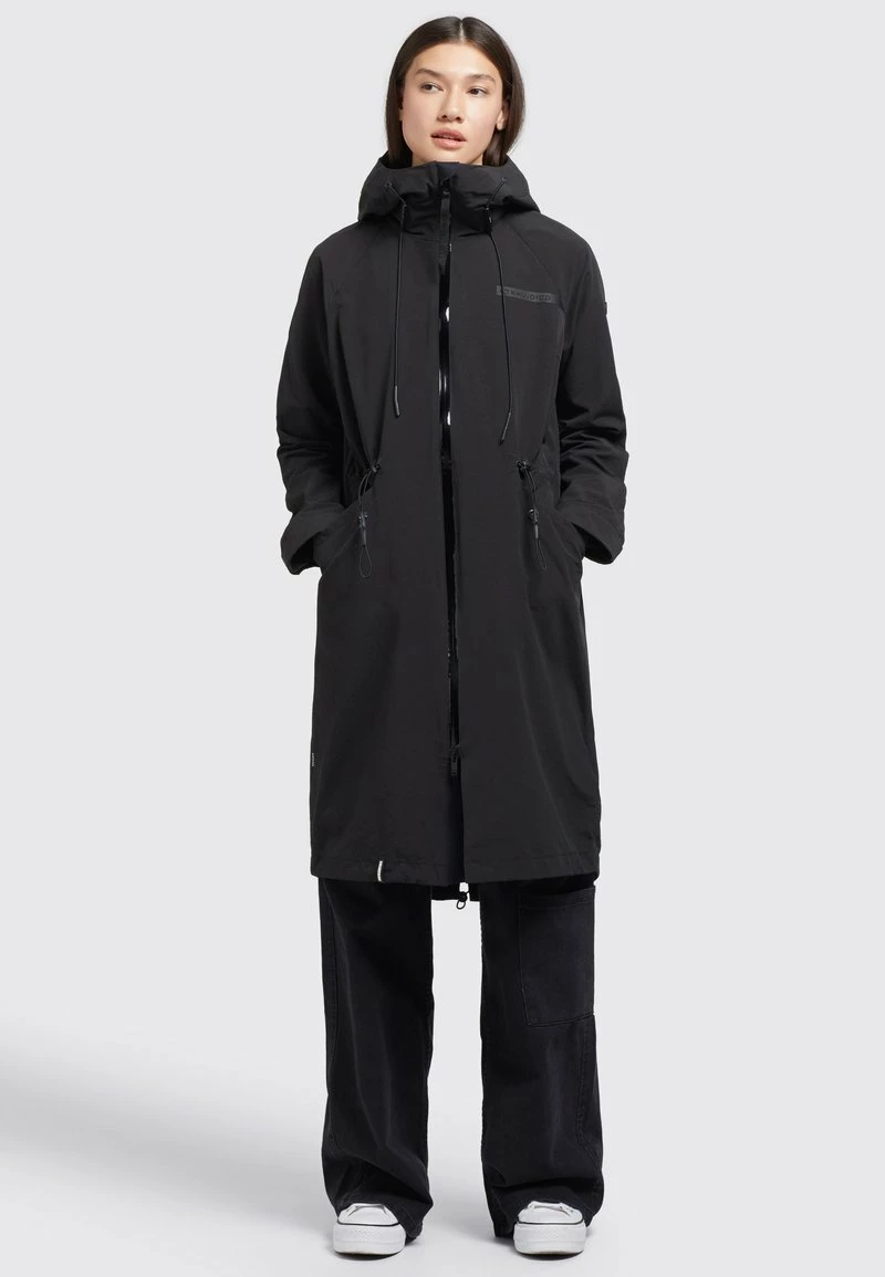 Khujo MARNIA - Regenjacke / Wasserabweisende Jacke - Schwarz 4 Khujo MARNIA - Regenjacke / Wasserabweisende Jacke - Schwarz – Bild 2