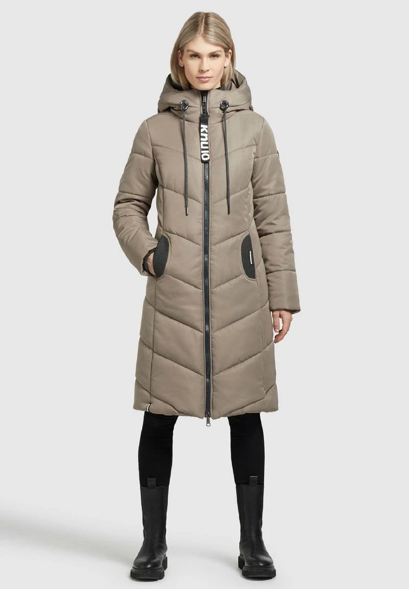 Khujo ARIBAY3 STRUCTURED - Wintermantel - Taupe 3 Khujo ARIBAY3 STRUCTURED - Wintermantel - Taupe – Bild 2