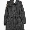 Khujo Trenchcoat - Black 2 Khujo Trenchcoat - Black -Khujo Verkäufe 31dab2f423be44509c253ec22262324d