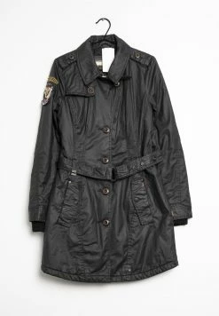 Khujo Trenchcoat - Black