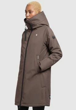 Khujo LISAD - Wintermantel - Taupe -Khujo Verkäufe 349a69229e4943de98da7b2f0da48f34