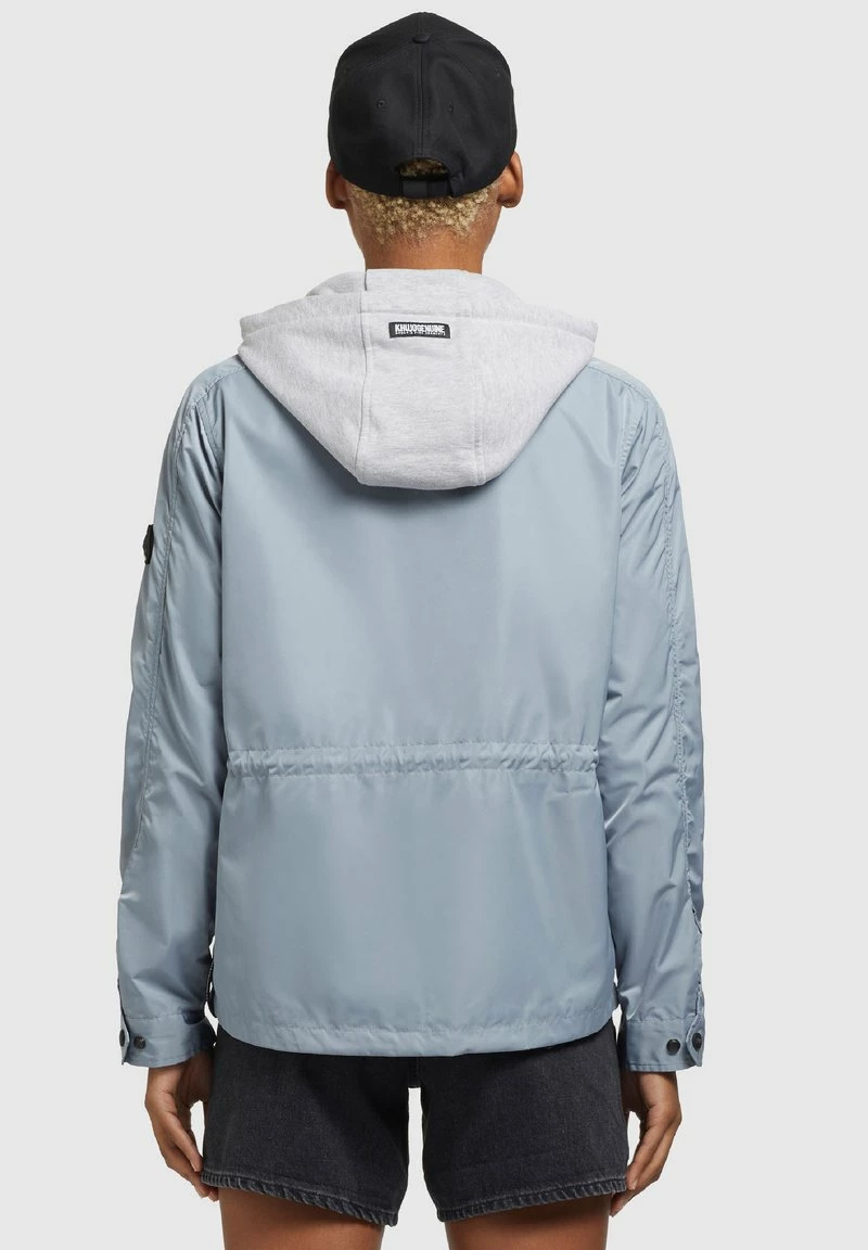 Khujo FLAMES - Leichte Jacke - Blaugrau Hell 5 Khujo FLAMES - Leichte Jacke - Blaugrau Hell – Bild 3