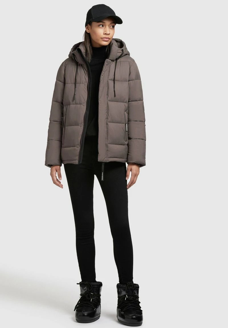 Khujo EVONA MATT - Winterjacke - Taupe 4 Khujo EVONA MATT - Winterjacke - Taupe – Bild 2