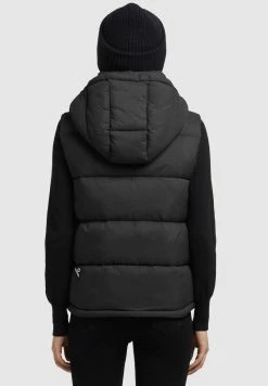 Khujo EDEN MATT - Weste - Schwarz -Khujo Verkäufe 4174607aa73548fc829c44dff9d8883b