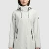 Khujo IZAF - Regenjacke / Wasserabweisende Jacke - Hellgrau -Khujo Verkäufe 41c0db244c2042a996ea844df37f4fce