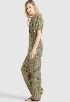 Khujo BORGIA - Jumpsuit - Schwarz-gelb Geblümt -Khujo Verkäufe 4bc8f74ed863462ab43ba2f03cdd4a85