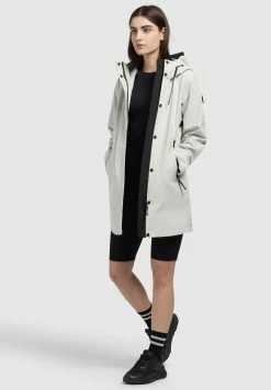 Khujo IZAF - Regenjacke / Wasserabweisende Jacke - Hellgrau -Khujo Verkäufe 51f9de3bbcc94edbb2c91f75ff382d33