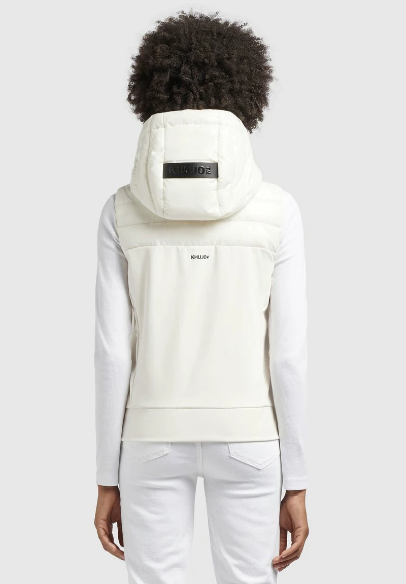 Khujo FABIA SHINY - Weste - Weiß 5 Khujo FABIA SHINY - Weste - Weiß – Bild 3
