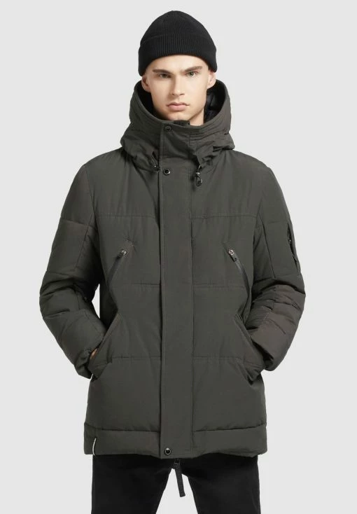 Khujo FANK - Winterjacke - Dunkel Olivgrau -Khujo Verkäufe 6243f70569c643889908e26e7016cacc