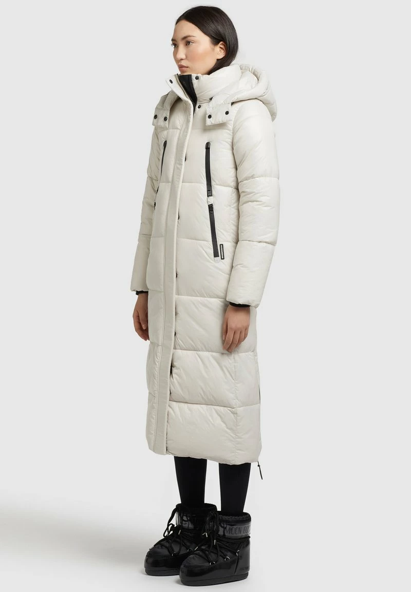 Khujo MELONA SHINY - Wintermantel - Perlweiß 4 Khujo MELONA SHINY - Wintermantel - Perlweiß – Bild 2