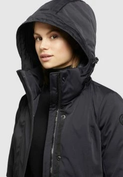 Khujo BLOSSOM - Wintermantel - Schwarz -Khujo Verkäufe 683ca4d13e254095bc625309ee065edd