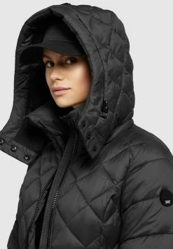 Khujo ANETH - Wintermantel - Schwarz -Khujo Verkäufe 6bc2d295fa0945a09274edcbe20a84b0