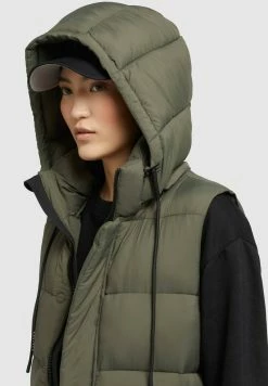 Khujo TOURIN MATT - Weste - Khaki Grün -Khujo Verkäufe 6f86f06635ea4fa8a9de517ec6ef10ad