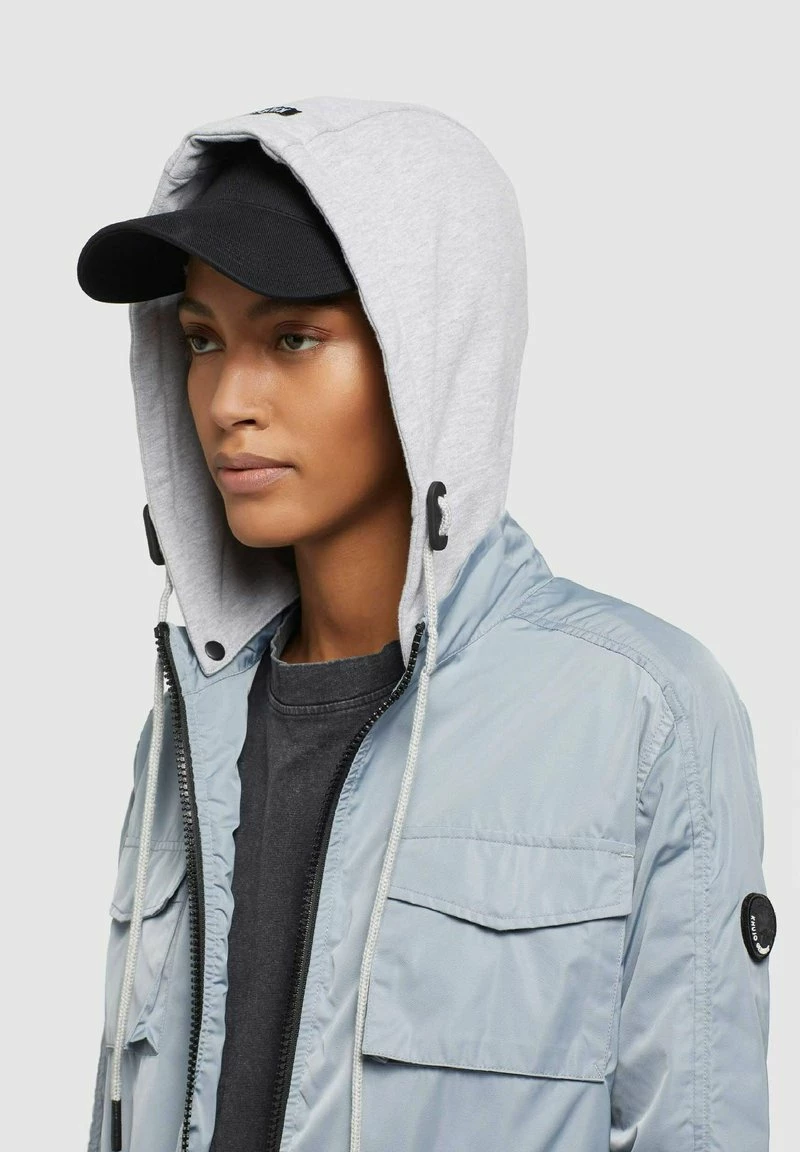 Khujo FLAMES - Leichte Jacke - Blaugrau Hell 6 Khujo FLAMES - Leichte Jacke - Blaugrau Hell – Bild 4