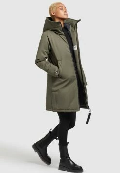 Khujo LISAD - Wintermantel - Khaki Grün -Khujo Verkäufe 8158bea8fd66419699d02cc98c274f02