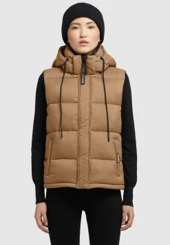 Khujo EDEN MATT - Weste - Ocker