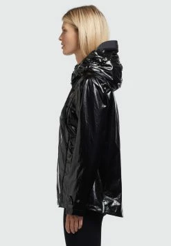 Khujo SOMIA - Regenjacke / Wasserabweisende Jacke - Schwarz -Khujo Verkäufe a107ce40377d482db1d962244f233977