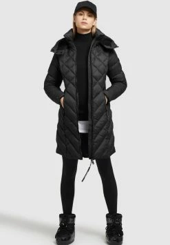 Khujo ANETH - Wintermantel - Schwarz -Khujo Verkäufe a12e8a4c0edc4722bc140ab3baf88763