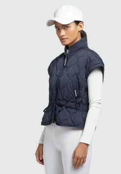 Khujo HERA - Weste - Dunkelblau -Khujo Verkäufe b5d3b1048cd54f5893bb8eb404fa129a