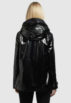 Khujo SOMIA - Regenjacke / Wasserabweisende Jacke - Schwarz -Khujo Verkäufe b8acf40f64534f36999f560193bd70fd