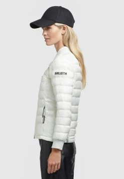 Khujo MAUDE SHINY - Bomberjacke - Cremeweiß -Khujo Verkäufe bff0acdcf5ad4716b8196402c0f25b8b