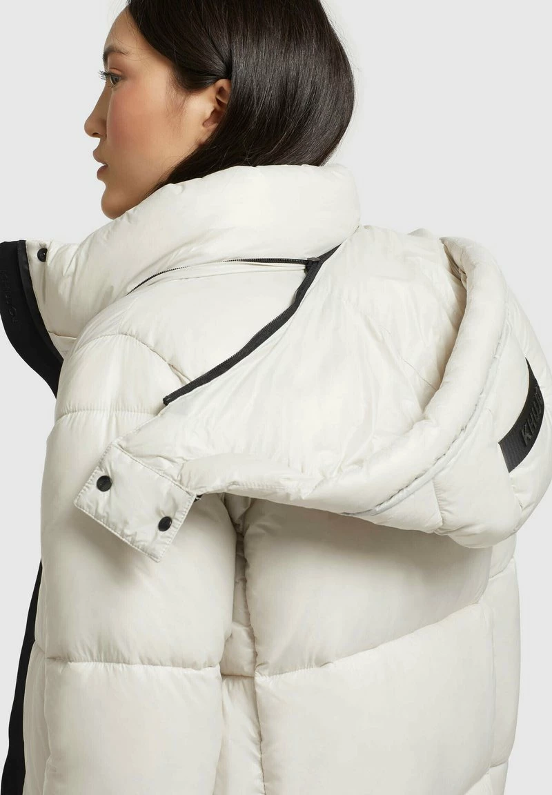 Khujo MELONA SHINY - Wintermantel - Perlweiß 7 Khujo MELONA SHINY - Wintermantel - Perlweiß – Bild 5