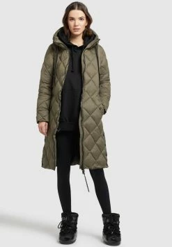 Khujo LENNJA - Wintermantel - Khaki -Khujo Verkäufe c3de78a4b6854b6aba156b5fb2e3c089