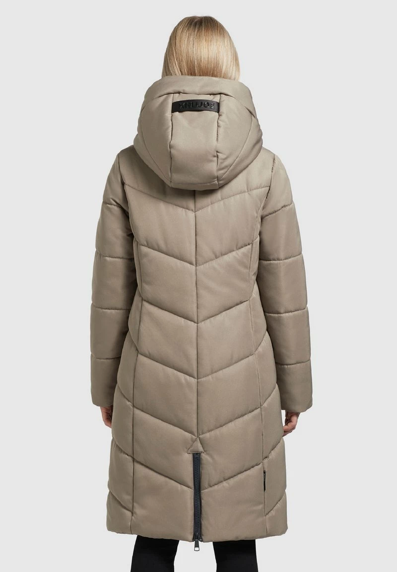 Khujo ARIBAY3 STRUCTURED - Wintermantel - Taupe 4 Khujo ARIBAY3 STRUCTURED - Wintermantel - Taupe – Bild 3