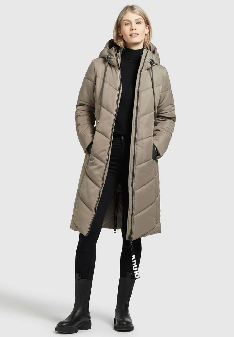 Khujo ARIBAY3 STRUCTURED - Wintermantel - Taupe 6 Khujo ARIBAY3 STRUCTURED - Wintermantel - Taupe – Bild 5