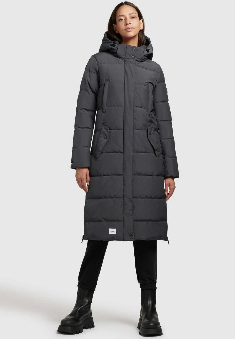 Khujo KLEO - Wintermantel - Dunkelgrau 4 Khujo KLEO - Wintermantel - Dunkelgrau – Bild 2