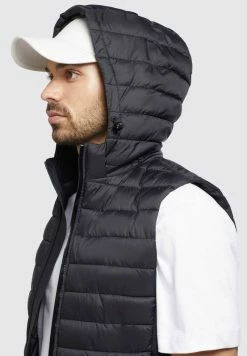 Khujo WEMO MATT - Weste - Schwarz -Khujo Verkäufe d447fa97aabe4fec9cb7299b582d0bf2