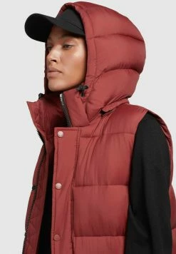 Khujo MAGNETA MATT - Weste - Rostrot -Khujo Verkäufe d8ebb0e2873b45138562bd2bf54d4970