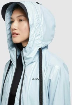 Khujo SOMIA - Regenjacke / Wasserabweisende Jacke - Hellblau -Khujo Verkäufe e773ce1939ae4754ad97a5207dc7008c