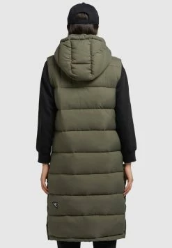 Khujo TOURIN MATT - Weste - Khaki Grün -Khujo Verkäufe ed5ee0fee0034598ac5525fa7f6c888c