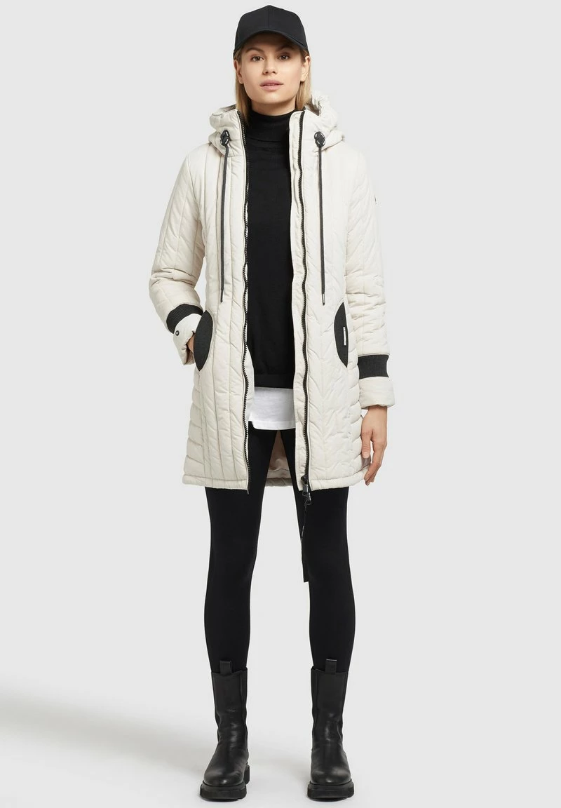 Khujo JERRY PRIME PEACHED - Wintermantel - Weiß 4 Khujo JERRY PRIME PEACHED - Wintermantel - Weiß – Bild 2