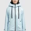 Khujo SOMIA - Regenjacke / Wasserabweisende Jacke - Hellblau -Khujo Verkäufe f7b0528986a94a69b0a8083538048500