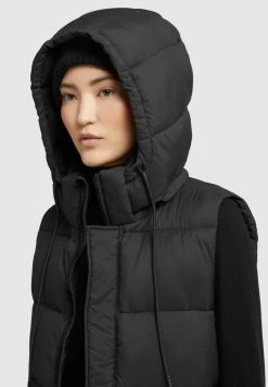 Khujo EDEN MATT - Weste - Schwarz -Khujo Verkäufe f88f9d0c7d89455fb8048a8f0fcdc5e0